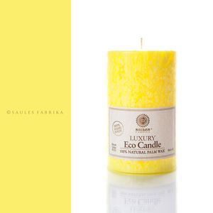 Bougie de cire de palmier végétalienne naturelle 100% faite à la main pilier parfumé pour les fêtes de mariage ou la décoration 100% artisanale - Product Image 6