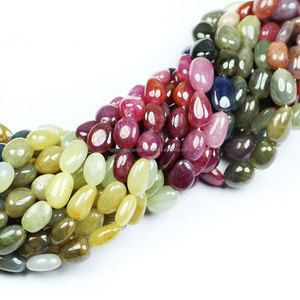 Catégorie de produits Perles en vrac lisses en saphir naturel Multi - Product Image 1