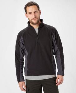 Veste polaire en polyester pour hommes, veste anti-boulochage personnalisée grande taille avec fermeture à glissière imprimée pour l'hiver, décoration en fourrure, rembourrage en coton, vente en gros - Product Image 2