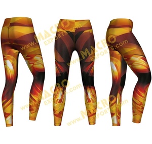 Mallas deportivas de Yoga para mujer, pantalones largos coloridos, con logotipo personalizado, color gris, suaves, OEM - Product Image 6