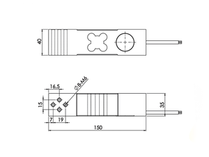 Balanza con pantalla de celda de carga de un solo punto SP5 certificada OIML, Unidad de precisión de 0,1g y 1g kg - Product Image 3