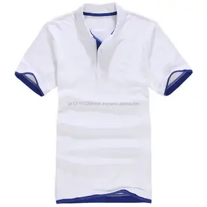 Áo Polo Áo Thun Tay Ngắn Thể Thao Polyester Mùa Hè Thêu Logo Tùy Chỉnh Áo Thun Polo Màu Trắng/Thiết Kế Áo Polo Tùy Chỉnh