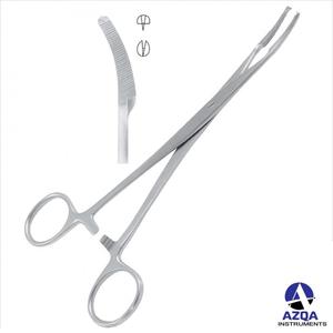 Longue pince hémostatique pince à moustiques Halsted droite et incurvée en acier inoxydable Instruments dentaires, chirurgicaux et vétérinaires - Product Image 5