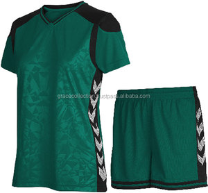 Tissu maille de football personnalisé en jersey, design d'uniforme de football pour femmes - Product Image 4