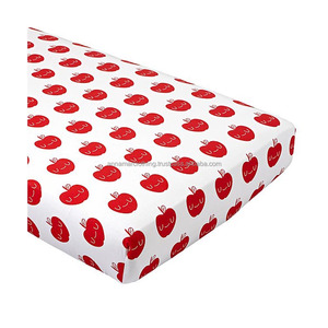 Best Breathable and Comfortable 100% Organic Cotton Baby Crib Sheets Manufacturer India - Product Image 1