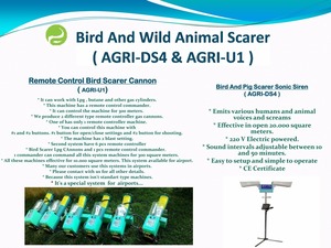 Espantapájaros Cañón de Glp (Susto de pájaros, Espantapájaros, Control de pájaros, Asustamiento de pájaros, Problemas de pájaros, Control de Vida Silvestre, Cañón de gas) - Product Image 5