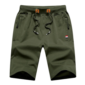 Men <b>Short</b> Wholesale Customized logo Solid Men's <b>Shorts</b> Summer Men Cotton Casual Male <b>Shorts</b> Brand Clothing - Product Image 6