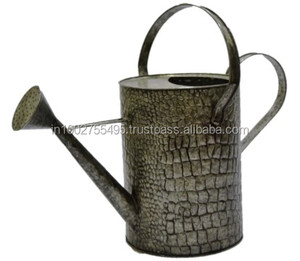 Maceta de flores de Metal galvanizado redondo de calidad superior, acabado recubierto de polvo para jardín, hogar, Patio, uso de oficina - Product Image 6