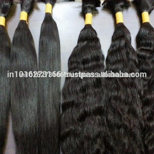Burmese and Indian Raw Temple Human Hair Supplier Remy Grade Hair From India - Product Image 6