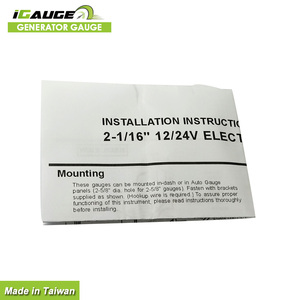 Tacómetro con Medidor de Horas Dinamo de 52 mm, Negro, Gran Venta - Product Image 4