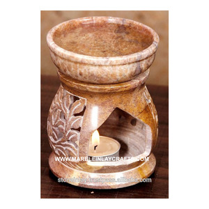 Handcrafted Soapstone <b>Aroma</b> Oil <b>Diffuser</b> - Product Image 1