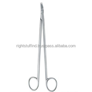 Tijeras vasculares Potts Smith de alta calidad, instrumento quirúrgico de acero inoxidable de alta calidad en ángulo izquierdo, herramientas médicas manuales - Product Image 1