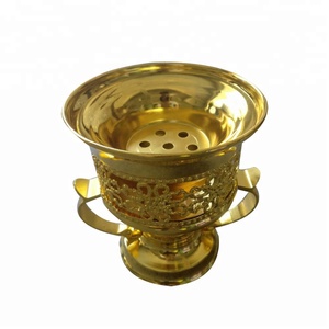 Bonne qualité moyen-orient métal charbon de bois brûleur d'encens arabie saoudite mabkhara Bakhoor brûleur - Product Image 2