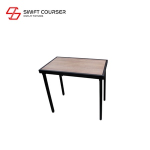 Bolso de mano blanco de madera Mdf, cabina de tela, mesa nido de góndola de exhibición de diseño estándar - Product Image 4