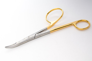 Tijeras dentales manuales Gillies, fórceps, carburo de tungsteno, soporte de aguja de acero inoxidable, base para instrumentos quirúrgicos - Product Image 2