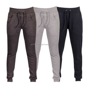 Pantalones de chándal informales de ganchillo con parte delantera plana de Invierno para mujer - Product Image 1