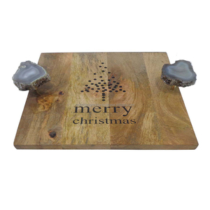 Plateaux en bois vintage bon marché avec impression de logos, pour la maison et les hôtels, vaisselle, plateau à fromage, bol à salade en bois - Product Image 1