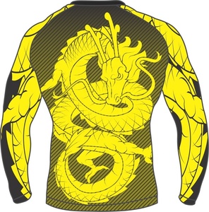 MMA BJJ เสื้อรัดรูปแขนยาวสำหรับผู้ชาย,กันผื่นแขนยาว - Product Image 2