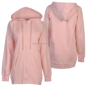 Bester Verkauf Hochwertige Langarm Custom Ladies Hoodie