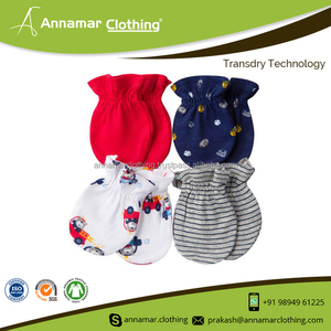 Mitaines pour bébés 100% organiques, grilles pour nouveau-né fabriquées en inde, prix d'usine, livraison gratuite - Product Image 5