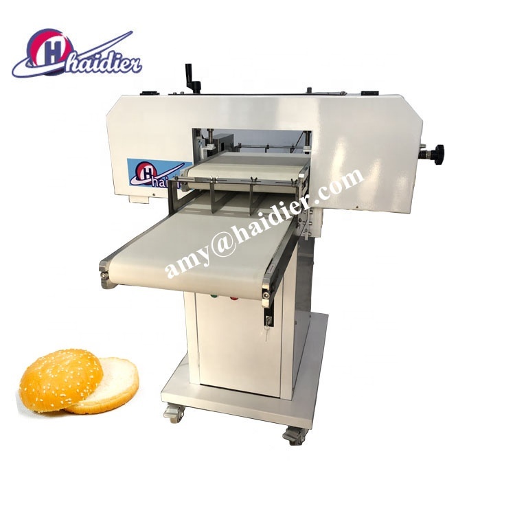 Good Quality Bread Cutting Machine / Hamburger Bread Slicer