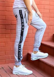 Joggers à rayures élégantes pour hommes % 100 Coton de la société turque 2023 - Product Image 4