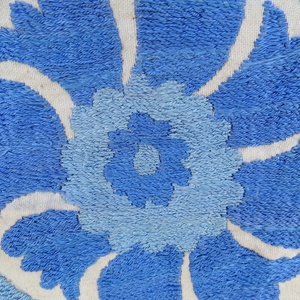 ¡Venta al por mayor Vintage azul Suzani almohada hecho a mano colcha de colgando de la pared! - Product Image 3