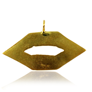 14k Yellow Gold <b>Charms</b> Handmade Pendant Jewelry - Product Image 1