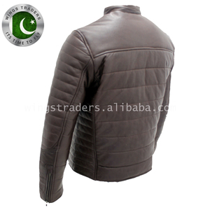 2021 Wholesale Hot Style High Quality Custom Leather Fashion <b>Jacket</b> in Pakistan - Product Image 5