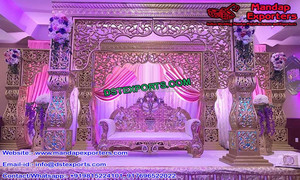 Conjunto de Mandap para Bodas Ajanta Ellora, Fabricante de Conjuntos de Mandap para Bodas Indias, Últimos Mandaps de Fibra para Bodas en Venta en EE. UU. - Product Image 2