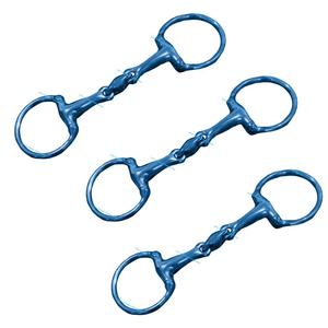 Broca de caballo de acero inoxidable de color azul - Product Image 3