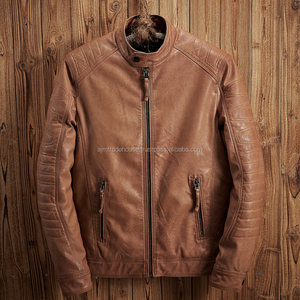 แจ็คเก็ตหนัง Biker,สำหรับผู้ชายแจ็คเก็ตหนัง2017/2018 - Product Image 1