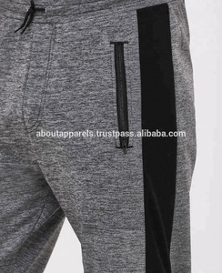 Nueva llegada de los hombres de gran tamaño 5XL elegante sólido pantalones de chándal con logotipo personalizado al por mayor barato cordón Joggers características lisas - Product Image 3