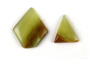 หินอัญมณีธรรมชาติ mookaite Jasper สามเหลี่ยมทรงห้าเหลี่ยมเรียบ cabochons สีเขียวอัญมณีหลวมซื่อสัตย์ตัวแทนจำหน่าย - Product Image 2