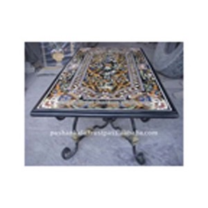 Veweet — plateau à manger pidura en marbre, fait à la main, pour la salle à manger - Product Image 1