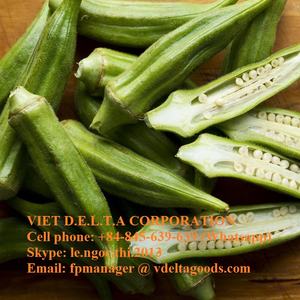 Okra de haute qualité du Vietnam / Okra surgelé bon marché - Product Image 2