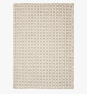 พรมปูพื้นแบบเรียบทำจากผ้าขนแกะย้อมสีล้วนจากอินเดียมีความสูงเป็นกอง - Product Image 2