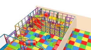 Terrain de jeu intérieur design personnalisé 145 mètres carrés - Product Image 3