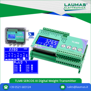 TLM8พอร์ตที่เชื่อมต่อกับ III Digital-Analog น้ำหนักเครื่องส่งสัญญาณ [Rs485-พอร์ตที่เชื่อมต่อกับ III] 8ช่องสำหรับโหลดเซลล์ - Product Image 3
