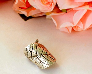 Cadena de hojas de estilo bohemio, pulsera de hojas de árbol trenzado y conjunto de anillo envolvente, joyería de piedras preciosas de aleación de moda - Product Image 2