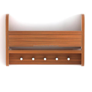 <b>Wall</b> <b>Key</b> Chain <b>Holder</b> Rack with Letter Organiser - Product Image 5