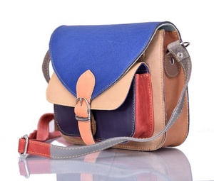 Fait à la main 100% en cuir véritable Style occidental Multi couleur Mini selle sac à main pour les femmes 2025 nouveau Design bandoulière épaule sac à bandoulière - Product Image 4