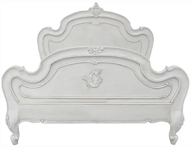 Französisch Louis XV Mahagoni Holz betten Rahmen Schlafzimmer möbel