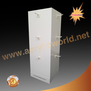 Présentoir rotatif en acrylique pour bijoux/présentoir rotatif avec crochets pour bijoux - Product Image 6