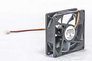 พัดลมแกน D8025V12HS 12V 80x80x25 มม. ใบพัดพลาสติก ลูกปืน  แบบ OEM - Product Image 3