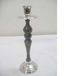 Handmade Set of 3 Silver <b>Taper</b> <b>Candle</b> Holders Custom OEM Design TVAKM Brand for Home Decoration for Christmas Season - Product Image 3