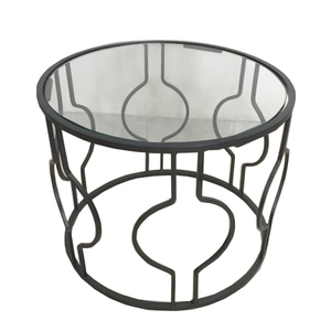 Ronde Table Basse En Verre - Product Image 1