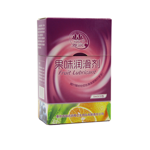HAIJIE-paquete pequeño de 5ml, sabor a fruta, etiqueta privada Lubrican - Product Image 2