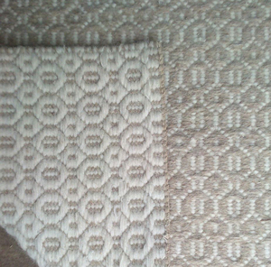 พรมปูพื้นขนสัตว์อินเดียแบบกลับด้านได้ชุดที่หรูหราเทคนิคการทำที่เครื่อง - Product Image 3