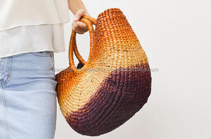 Sac à main en jacinthe d'eau colorée de haute qualité - Product Image 5